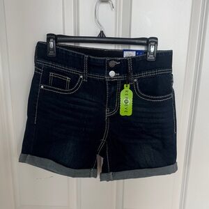 Dark Blue Jean Shorts